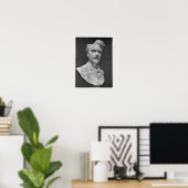 Bust van Henri Rochefort Poster (Thuiskantoor)