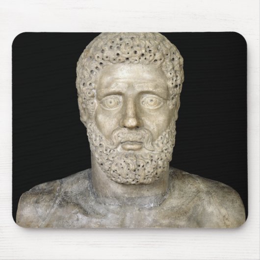 Bust van Hercules Muismat (Voorkant)