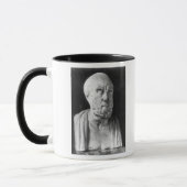 Bust van Hippocrates Mok (Links)