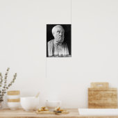 Bust van Hippocrates Poster (Keuken)