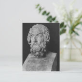 Bust van Homer, Hellenistische periode Briefkaart (Staand voorkant)