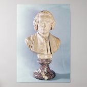 Bust van Jean-Jacques Rousseau Poster (Voorkant)