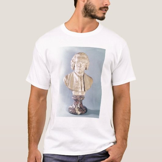 Bust van Jean-Jacques Rousseau T-shirt (Voorkant)