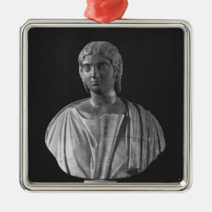 Bust van Julia Mamaea Metalen Ornament