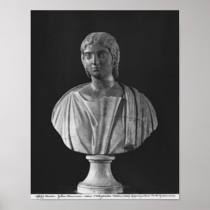 Bust van Julia Mamaea Poster