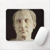 Bust van Julius Caesar 2 Muismat (Met muis)