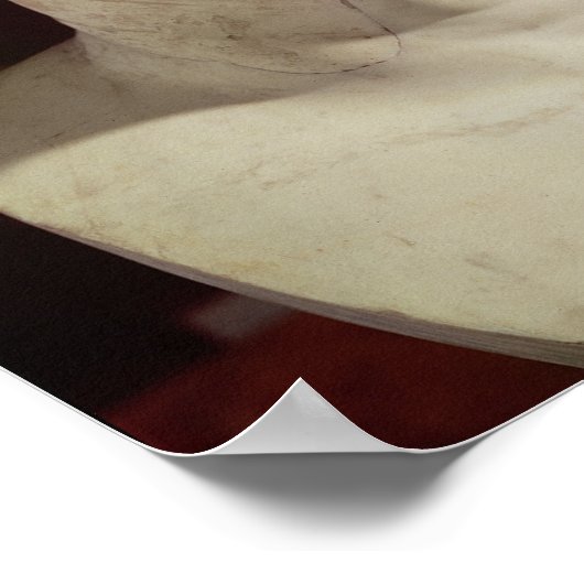 Bust van Julius Caesar 2 Poster (Hoek)