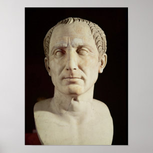 Bust van Julius Caesar 2 Poster