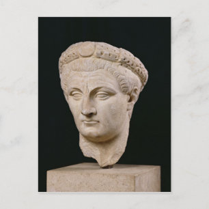 Bust van keizer Claudius uit Thasos Briefkaart