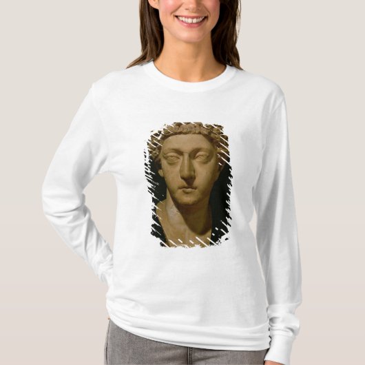Bust van keizer Commodus T-shirt (Voorkant)