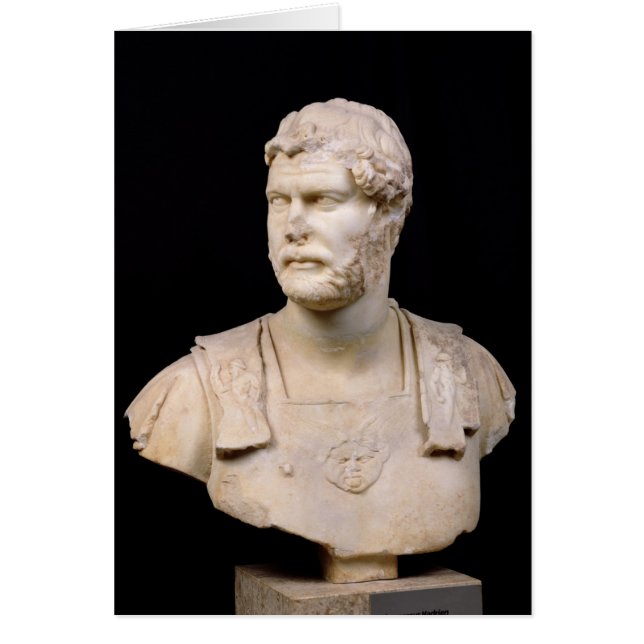 Bust van keizer Hadrian op Kreta (Voorkant)