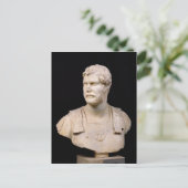 Bust van keizer Hadrian op Kreta Briefkaart (Staand voorkant)