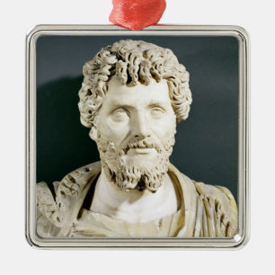 Bust van keizer Septimus Severus Metalen Ornament
