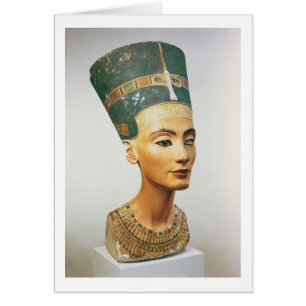 Bust van koningin Nefertiti uit de studio van de S