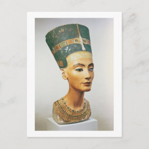 Bust van koningin Nefertiti uit de studio van de S Briefkaart
