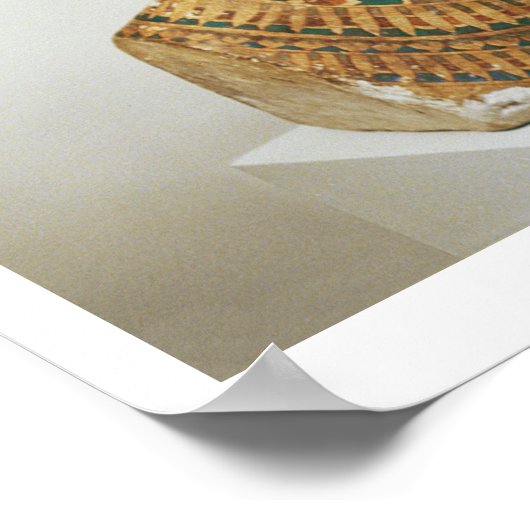 Bust van koningin Nefertiti uit de studio van de S Poster (Hoek)