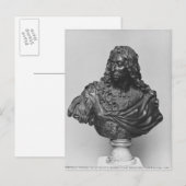 Bust van Louis II-prins Bourbon Briefkaart (Voorkant / Achterkant)
