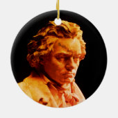 Bust van Ludwig Keramisch Ornament (Achterkant)