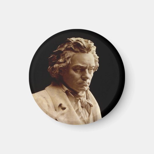 Bust van Ludwig van Beethoven Magneet (Voorkant)