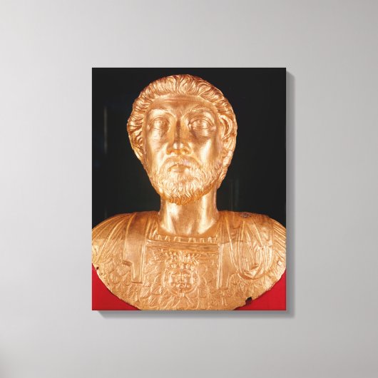 Bust van Marcus Aurelius Canvas Afdruk (Voorkant)