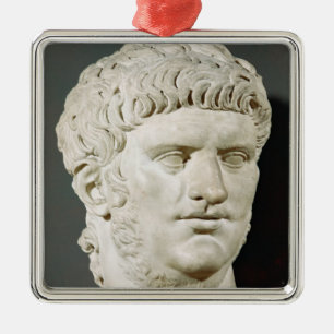 Bust van Nero Metalen Ornament