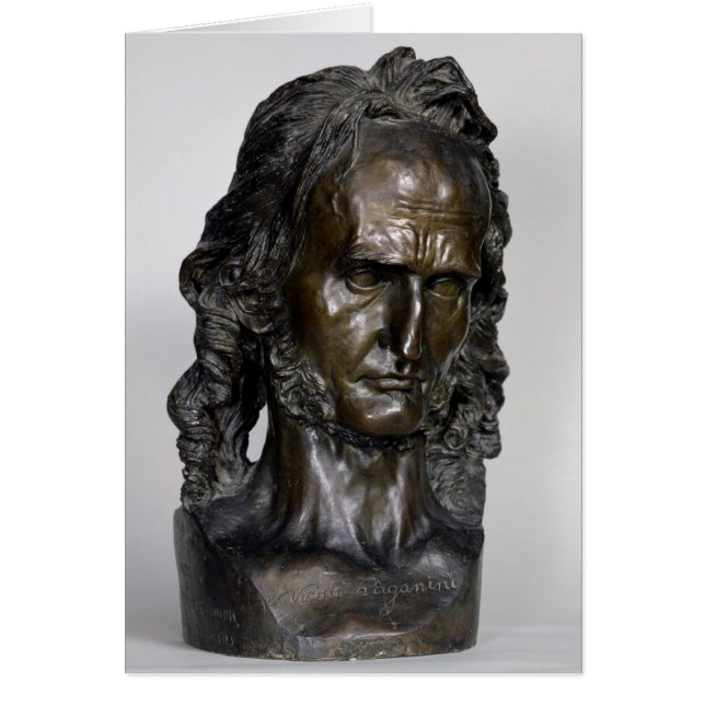 Bust van Nicolo Paganini 1830 (Voorkant)