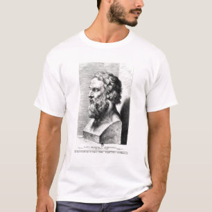 Bust van Plato gegraveerd door Lucas Emil T-shirt