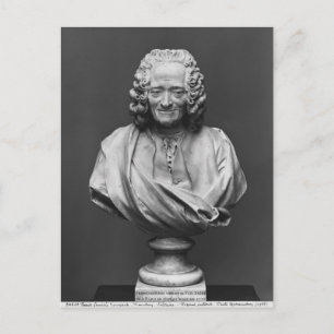 Bust van Voltaire Briefkaart