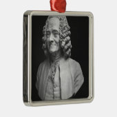 Bust van Voltaire Metalen Ornament (Rechts)