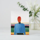 Bust van Vrouw Briefkaart (Staand voorkant)