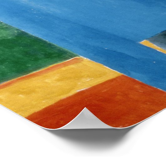 Bust van Vrouw Poster (Hoek)