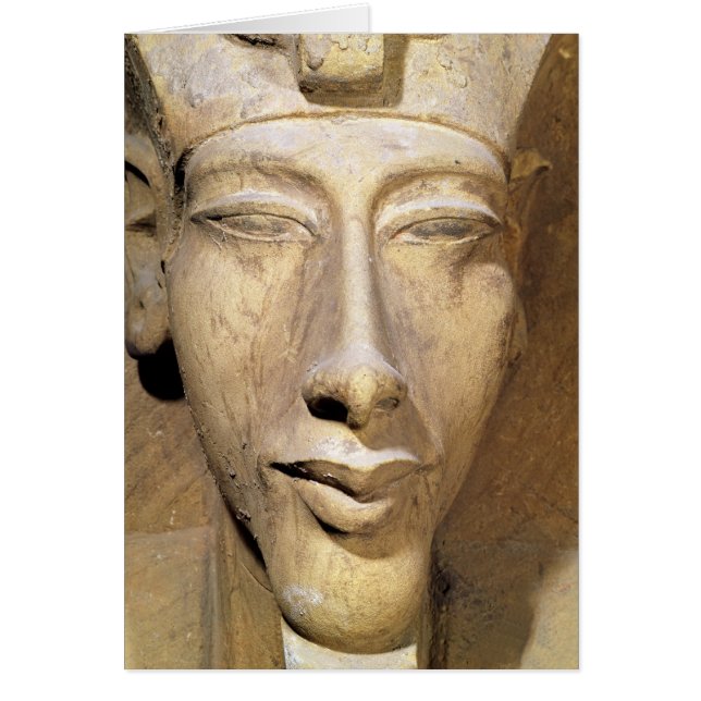 Buste d'Amenophis IV   du temple d'Amun (Devant)