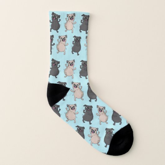 Buste de chiot de carlin de dispositif trembleur (Gauche intérieur)