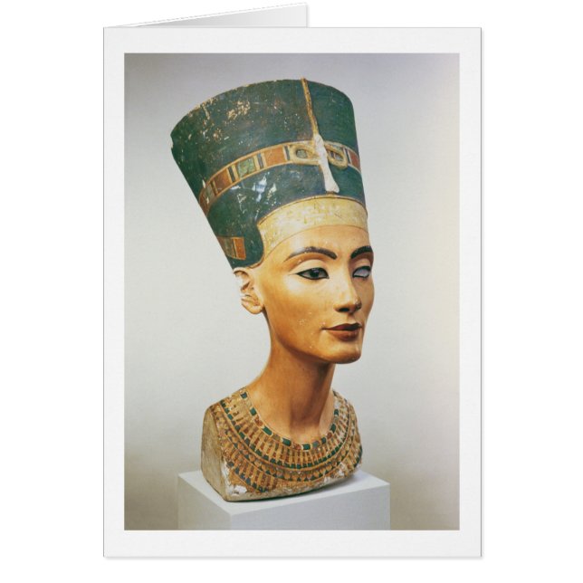 Buste de la Reine Nefertiti, du studio du Sc (Devant)