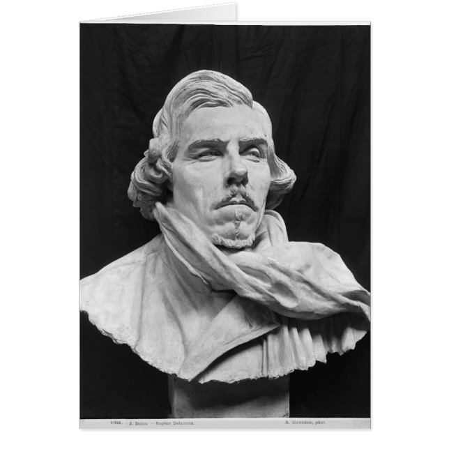 Buste d'Eugène Delacroix (Devant)