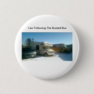 Busted Bus Pin Ronde Button 5,7 Cm