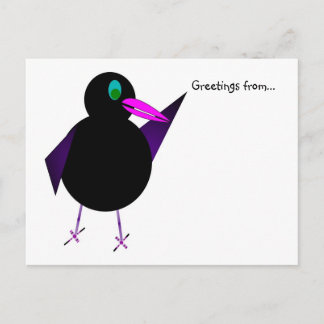 Buster Blackbird briefkaart