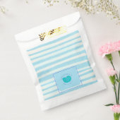 Bustine di cartaper alimentiCustom Wit Favor Bag Bedankzakje (Gezegeld)