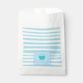 Bustine di cartaper alimentiCustom Wit Favor Bag Bedankzakje