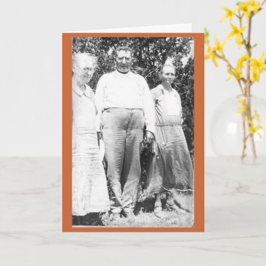 Busting at the Seams Kaart (Gele Bloem)