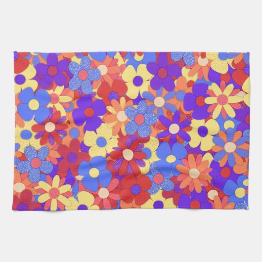Bustling Bouquet Kitchen Towel Theedoek (Horizontaal)