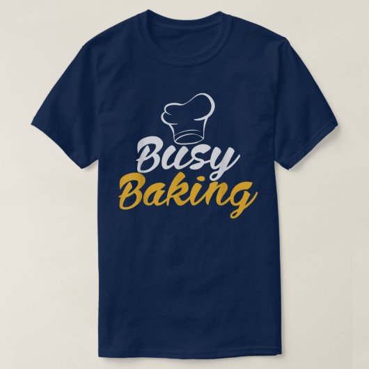 Busy Baking Baker 716 T-shirt (Design voorkant)