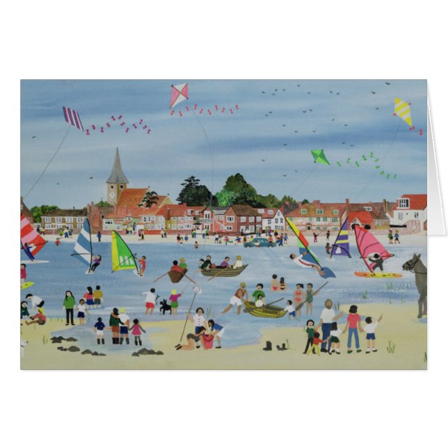 Busy Beach (Voorkant Horizontaal)
