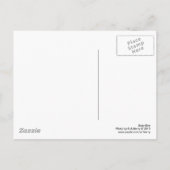 Busy Bee Briefkaart (Achterkant)