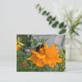 Busy Bee Briefkaart - door Cottagevale (Staand voorkant)