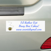 Busy Bee Bumpersticker (Op auto)