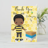 Busy Bee Carte de remerciements (Debout devant)