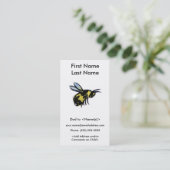 Busy Bee Daddy Custom Photo Calling Playdate Carte (Debout devant)