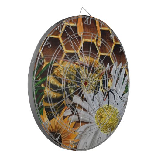 Busy Bee Dartbord (Voorkant Links)