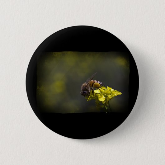 Busy Bee Ronde Button 5,7 Cm (Voorkant)